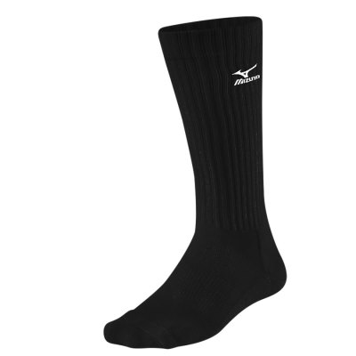 Calcetines Mizuno Volleyball Long Hombre Negros - Chile M316TLHERN